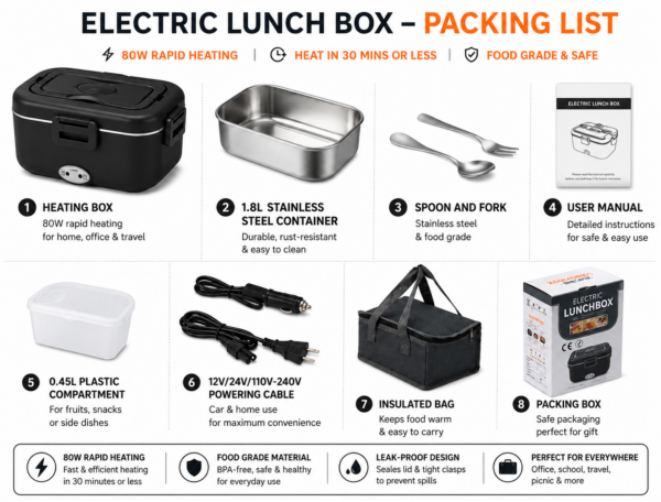 HEATED LUNCH BOX